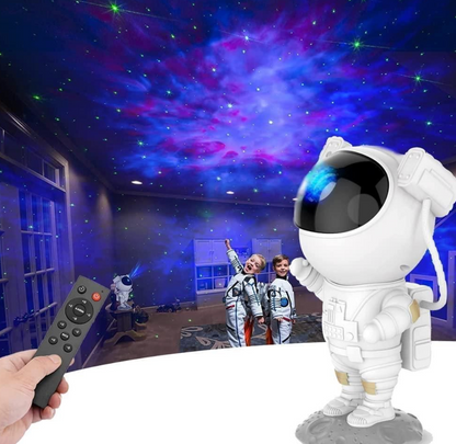 Astronaut Galaxy Projector - 360 Magnetic Head Rotation, Remote Control